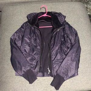 Lululemon Jacket with Removable Insert Size 6 Plum